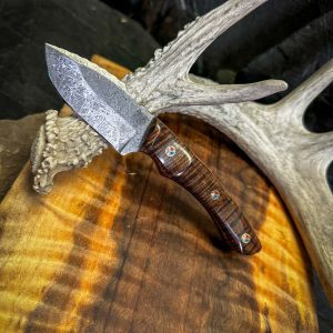 The Feral Hog Knife, hunting knife, chef knife, hunting knife usa, handmade hunting knife, hunting knife under 100$, best hunting knife, Nitro V knife, koa wood handle knife