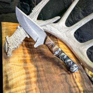 The Mini Camp Knife, hunting knife, chef knife, hunting knife usa, handmade hunting knife, hunting knife under 100$, best hunting knife, koa wood knife, Nitro V steel