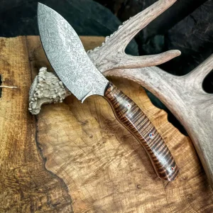 The Nessy Knife, hunting knife, chef knife, hunting knife usa, handmade hunting knife, hunting knife