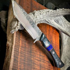 hunting knife, chef knife, hunting knife usa, handmade hunting knife, hunting knife under 100$, best hunting knifes, hunter knifes, buck hunting knifes, benchmade hunting knifes, cutco hunting knifes, hunting knifes, hunter dual knife set, hunting knives, best hunting knives, hunting knives for sale, good hunting knives, the hunted knives, The Copper Damascus Mini GZAK Knife (Grizz-Alaskan)